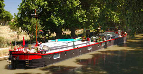 peniche d'hotes appart des anges, canal du midi