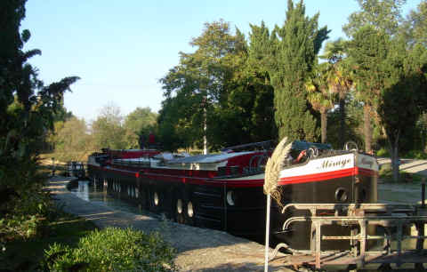 Mirage, peniche d'hotes sur le canal du Midi