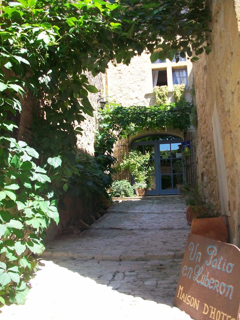 Un Patio en Luberon, chambres d'hôtes à Ansouis en Provence (Vaucluse)