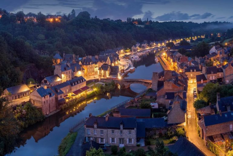 Dinan dans les Côtes d'Armor en Bretagne, une photo de Pedro Lastra